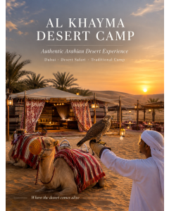 海玛贝都因营地（冲沙+3国自助晚餐）Premium Red Safari, Camels & Dinner at Al Khayma Camp