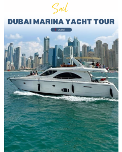 Dubai Marina Yacht Tour 迪拜码头游艇之旅