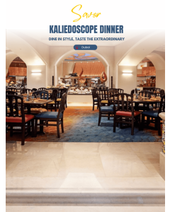 自助晚餐 – 迪拜 Kaliedoscope Dinner